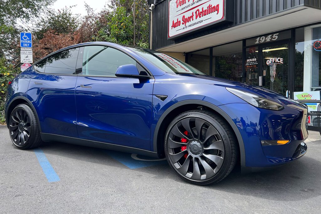 Electric Blue Ceramic Coating - EV